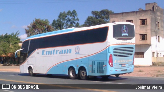 Emtram 5300 na cidade de Curvelo, Minas Gerais, Brasil, por Josimar Vieira. ID da foto: 8122610.