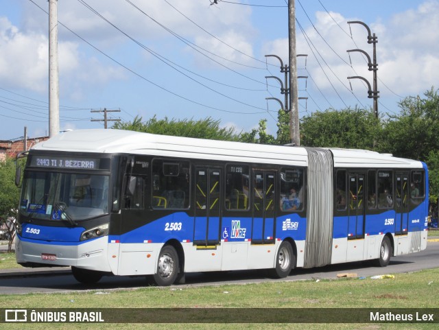 Mobibrasil São Lourenço >>> Mobi-PE 2.503 na cidade de Recife, Pernambuco, Brasil, por Matheus Lex. Número da foto: #8121877.