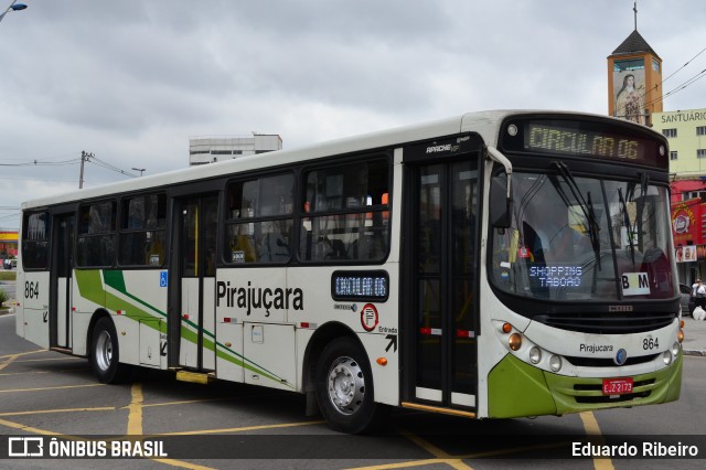 Viação Pirajuçara 864 na cidade de Taboão da Serra, São Paulo, Brasil, por Eduardo Ribeiro. Número da foto: #8123624.