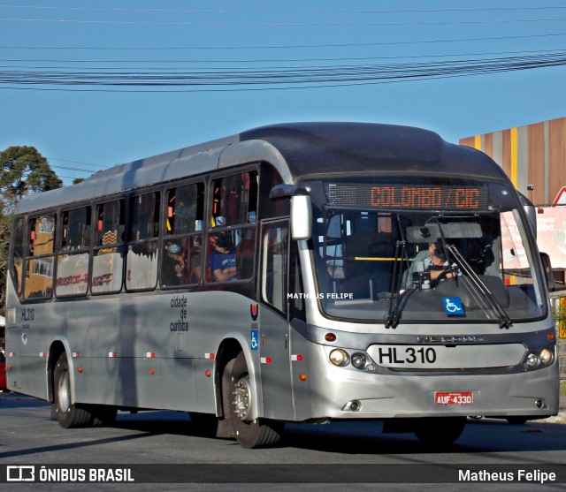 Auto Viação Redentor HL310 na cidade de Curitiba, Paraná, Brasil, por Matheus Felipe. ID da foto: 8124870.