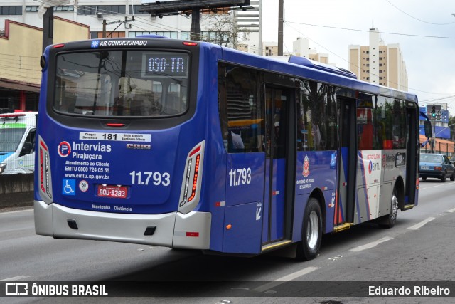 Viação Pirajuçara 11.793 na cidade de Taboão da Serra, São Paulo, Brasil, por Eduardo Ribeiro. Número da foto: #8123617.