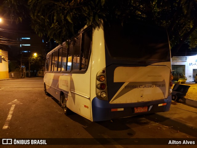 Vitorela Turismo 0414 na cidade de Divinópolis, Minas Gerais, Brasil, por Ailton Alves. Número da foto: #8124220.
