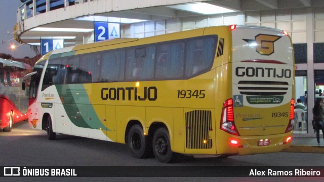 Empresa Gontijo de Transportes 19345 na cidade de Aparecida, São Paulo, Brasil, por Alex Ramos Ribeiro. Número da foto: #8125053.
