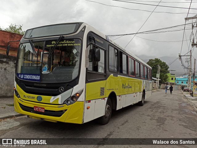 Viação Nilopolitana RJ 123.041 na cidade de Nova Iguaçu, Rio de Janeiro, Brasil, por Walace dos Santos. Número da foto: #8122494.