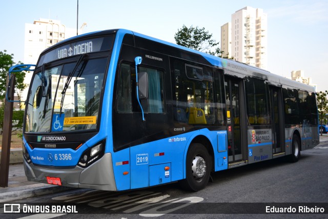 Viação Paratodos > São Jorge > Metropolitana São Paulo > Mobibrasil 6 3366 na cidade de São Paulo, São Paulo, Brasil, por Eduardo Ribeiro. Número da foto: #8123614.