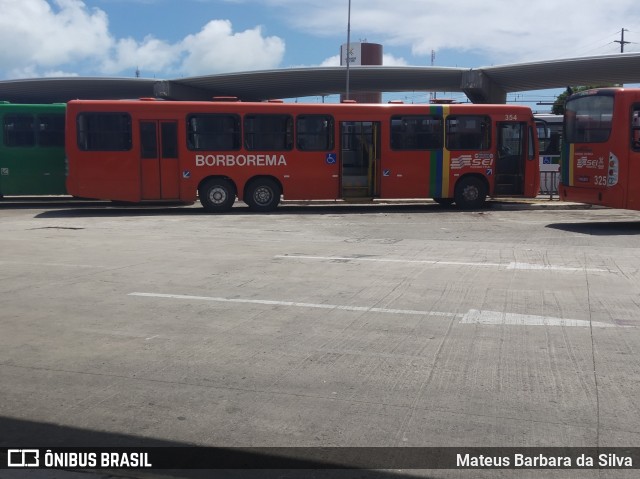 Borborema Imperial Transportes 354 na cidade de Recife, Pernambuco, Brasil, por Mateus Barbara da Silva. ID da foto: 8122151.