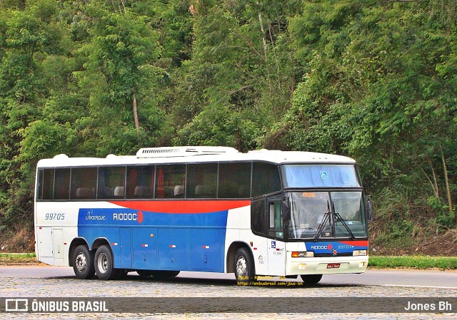 Viação Riodoce 99705 na cidade de Manhuaçu, Minas Gerais, Brasil, por Jones Bh. ID da foto: 8124865.