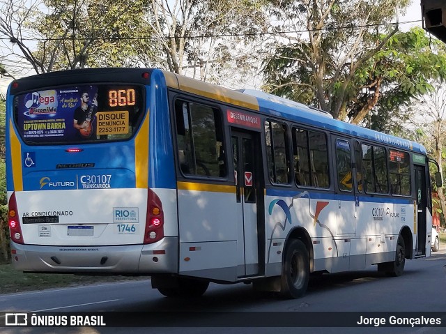 Transportes Futuro C30107 na cidade de Rio de Janeiro, Rio de Janeiro, Brasil, por Jorge Gonçalves. ID da foto: 8123372.