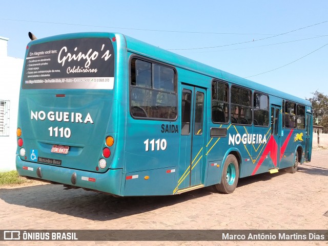 Viação Nogueira 1110 na cidade de Alegrete, Rio Grande do Sul, Brasil, por Marco Antônio Martins Dias. Número da foto: #8124546.