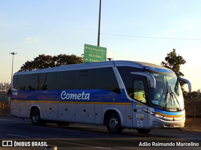 Viação Cometa 10298 na cidade de Belo Horizonte, Minas Gerais, Brasil, por Adão Raimundo Marcelino. Número da foto: #8125009.