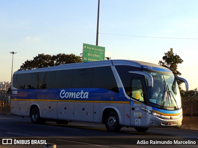 Viação Cometa 10298 na cidade de Belo Horizonte, Minas Gerais, Brasil, por Adão Raimundo Marcelino. ID da foto: 8125009.