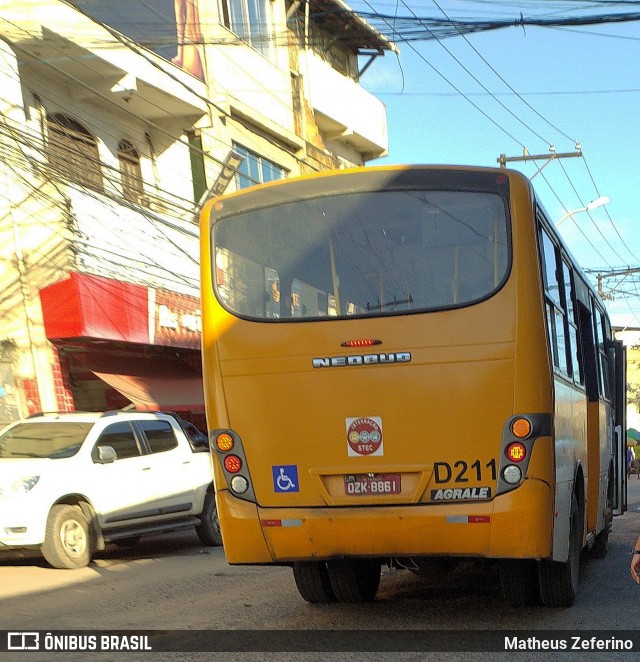 STEC - Subsistema de Transporte Especial Complementar D-211 na cidade de Salvador, Bahia, Brasil, por Matheus Zeferino. ID da foto: 8122293.