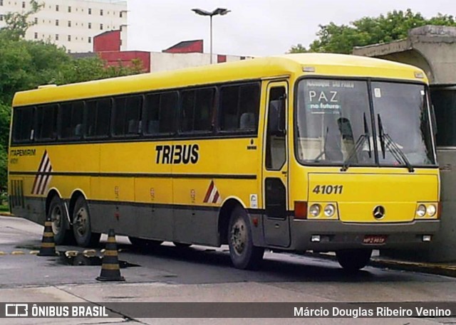 Viação Itapemirim 41011 na cidade de São Paulo, São Paulo, Brasil, por Márcio Douglas Ribeiro Venino. ID da foto: 8125452.