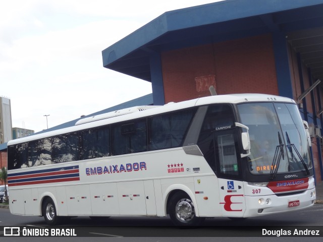 Expresso Embaixador 307 na cidade de Porto Alegre, Rio Grande do Sul, Brasil, por Douglas Andrez. ID da foto: 8126116.