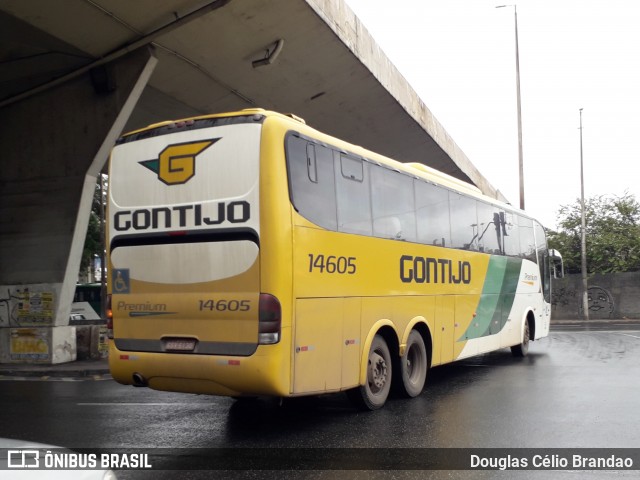 Empresa Gontijo de Transportes 14605 na cidade de Belo Horizonte, Minas Gerais, Brasil, por Douglas Célio Brandao. ID da foto: 8127022.