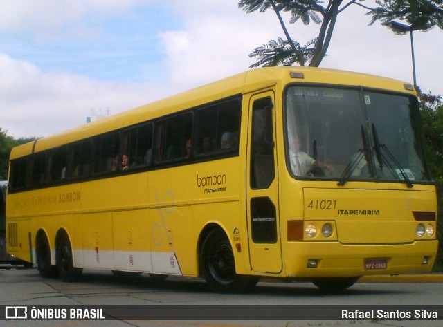 Viação Itapemirim 41021 na cidade de São Paulo, São Paulo, Brasil, por Rafael Santos Silva. Número da foto: #8127171.
