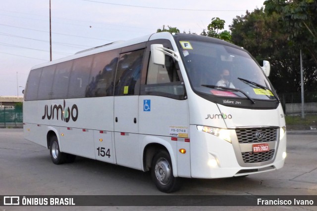 Jumbo Turismo 154 na cidade de São Paulo, São Paulo, Brasil, por Francisco Ivano. Número da foto: #8125615.