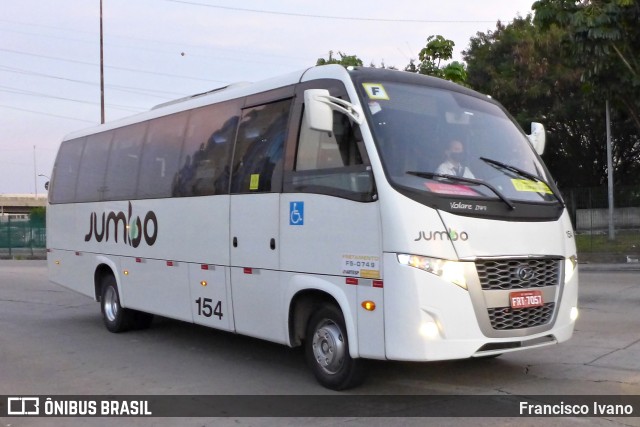 Jumbo Turismo 154 na cidade de São Paulo, São Paulo, Brasil, por Francisco Ivano. ID da foto: 8125615.