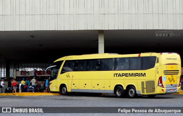 Viação Itapemirim 60719 na cidade de Caruaru, Pernambuco, Brasil, por Felipe Pessoa de Albuquerque. ID da foto: 8126709.