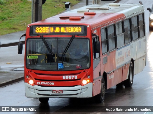 Viação Santa Edwiges 69878 na cidade de Belo Horizonte, Minas Gerais, Brasil, por Adão Raimundo Marcelino. ID da foto: 8126991.