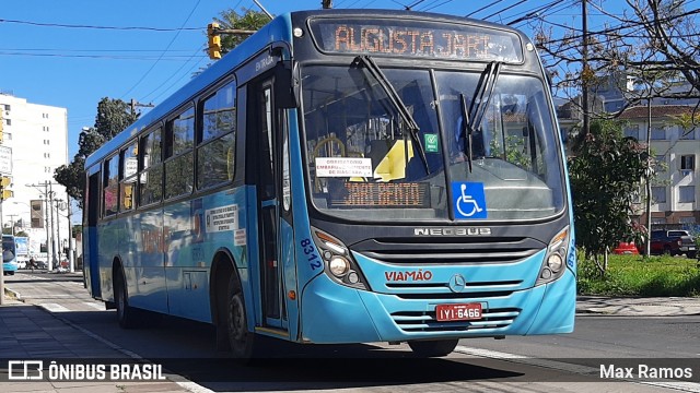 Empresa de Transporte Coletivo Viamão 8312 na cidade de Porto Alegre, Rio Grande do Sul, Brasil, por Max Ramos. ID da foto: 8129511.