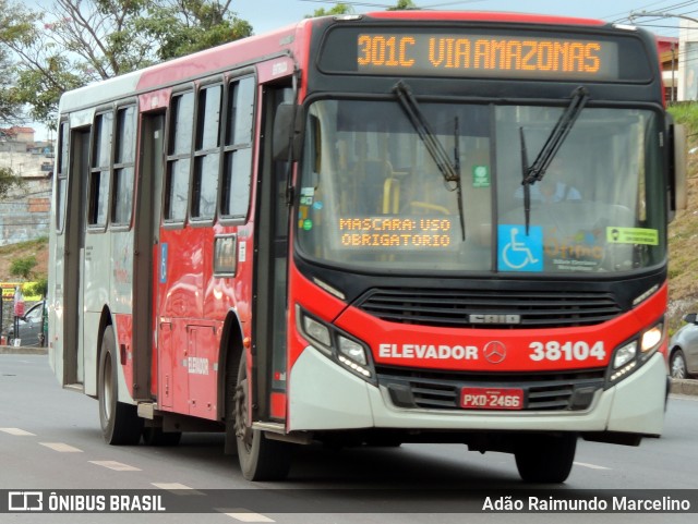 Viação Cruzeiro > Viação Sidon 38104 na cidade de Belo Horizonte, Minas Gerais, Brasil, por Adão Raimundo Marcelino. ID da foto: 8130445.