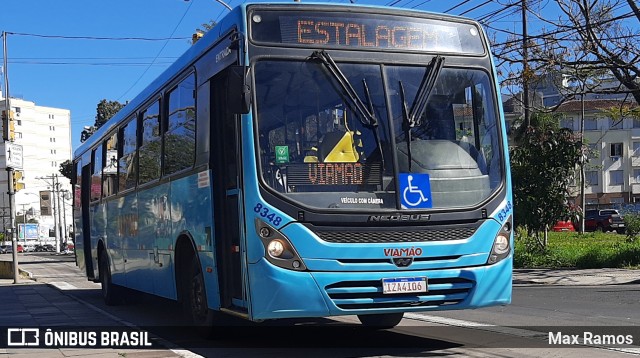 Empresa de Transporte Coletivo Viamão 8348 na cidade de Porto Alegre, Rio Grande do Sul, Brasil, por Max Ramos. ID da foto: 8129513.