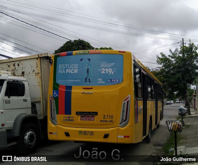 Mobibrasil São Lourenço >>> Mobi-PE 2.710 na cidade de Recife, Pernambuco, Brasil, por João Guilherme. Número da foto: #8128901.