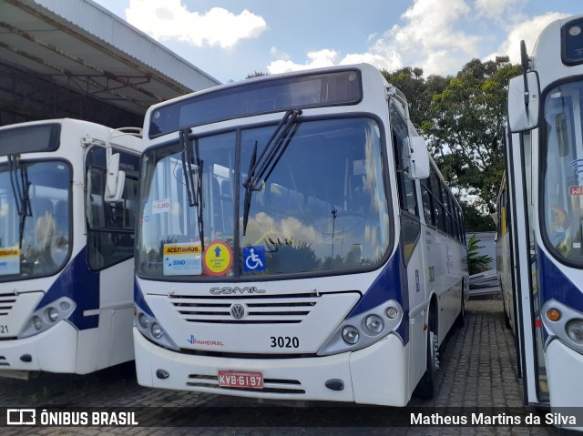 Viação Pinheiral 3020 na cidade de Volta Redonda, Rio de Janeiro, Brasil, por Matheus Martins da Silva. Número da foto: #8129280.