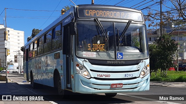 Empresa de Transporte Coletivo Viamão 8293 na cidade de Porto Alegre, Rio Grande do Sul, Brasil, por Max Ramos. ID da foto: 8129485.