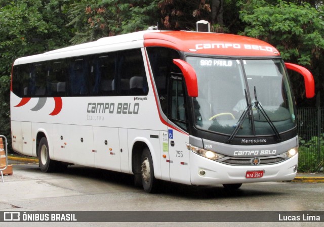 Viação Campo Belo - VCB Transportes 755 na cidade de São Paulo, São Paulo, Brasil, por Lucas Lima. ID da foto: 8130260.