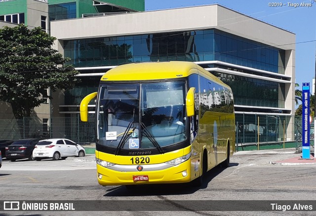 Viação Nordeste 1820 na cidade de Fortaleza, Ceará, Brasil, por Tiago Alves. Número da foto: #8128487.