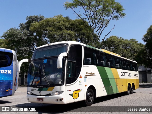 Empresa Gontijo de Transportes 14055 na cidade de São Paulo, São Paulo, Brasil, por Jessé Santos. ID da foto: 8128581.