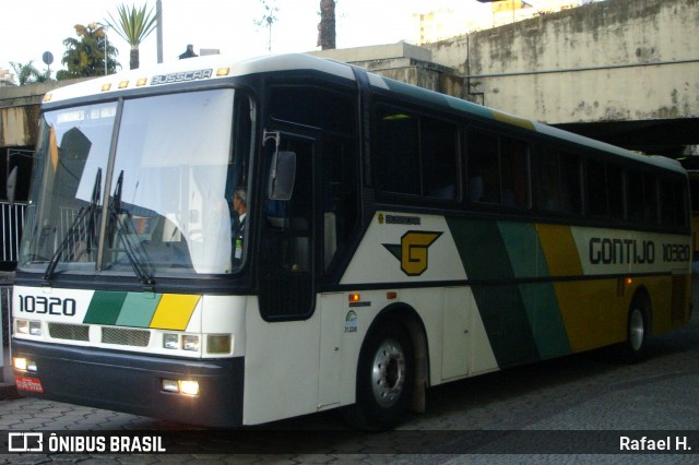 Empresa Gontijo de Transportes 10320 na cidade de Belo Horizonte, Minas Gerais, Brasil, por Rafael H.. ID da foto: 8129238.