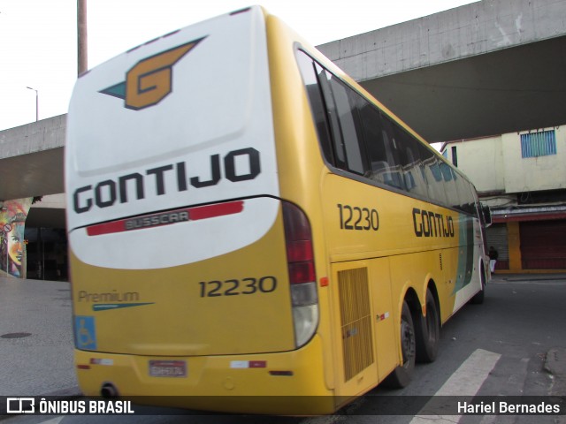 Empresa Gontijo de Transportes 12230 na cidade de Belo Horizonte, Minas Gerais, Brasil, por Hariel Bernades. Número da foto: #8130397.