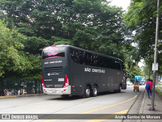 Viação São Cristóvão 3000 na cidade de São Paulo, São Paulo, Brasil, por Andre Santos de Moraes. Número da foto: #8128800.