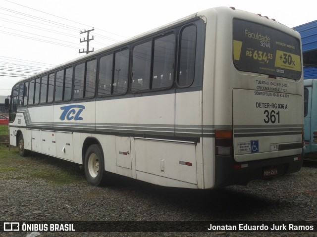 TCL - Transportes Capivari Ltda 361 na cidade de Itajaí, Santa Catarina, Brasil, por Jonatan Eduardo Jurk Ramos. ID da foto: 8129005.