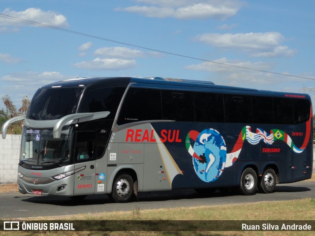 Real Sul Turismo 2019151 na cidade de Teresina, Piauí, Brasil, por Ruan Silva Andrade. ID da foto: 8129554.