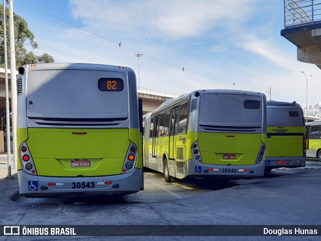 Bettania Ônibus 30543 na cidade de Belo Horizonte, Minas Gerais, Brasil, por Douglas Hunas. Número da foto: #8127516.