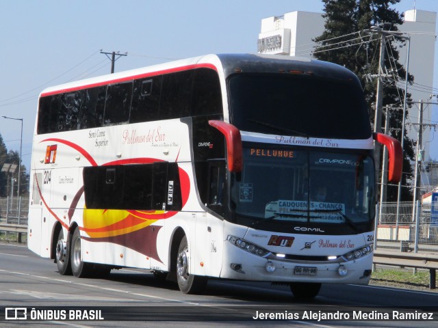 Pullman del Sur 204 na cidade de San Fernando, Colchagua, Libertador General Bernardo O'Higgins, Chile, por Jeremias Alejandro Medina Ramirez. Número da foto: #8130677.