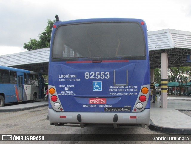 Litorânea Transportes Coletivos 82.553 na cidade de São José dos Campos, São Paulo, Brasil, por Gabriel Brunhara. Número da foto: #8130973.