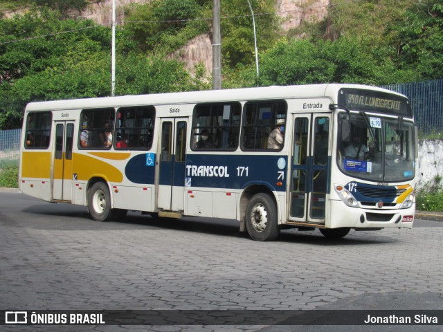 Transcol - Transportes Coletivos Ltda. 171 na cidade de Recife, Pernambuco, Brasil, por Jonathan Silva. Número da foto: #8131175.