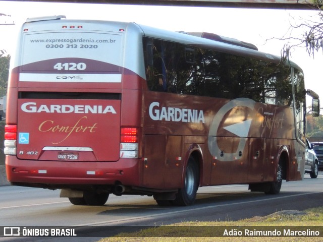 Expresso Gardenia 4120 na cidade de Belo Horizonte, Minas Gerais, Brasil, por Adão Raimundo Marcelino. Número da foto: #8133351.