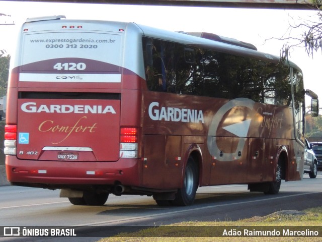 Expresso Gardenia 4120 na cidade de Belo Horizonte, Minas Gerais, Brasil, por Adão Raimundo Marcelino. ID da foto: 8133351.