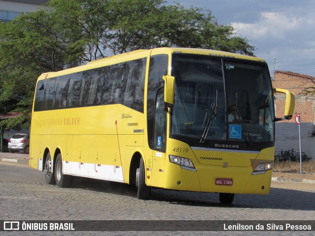 Viação Itapemirim 48119 na cidade de Caruaru, Pernambuco, Brasil, por Lenilson da Silva Pessoa. ID da foto: 8132443.