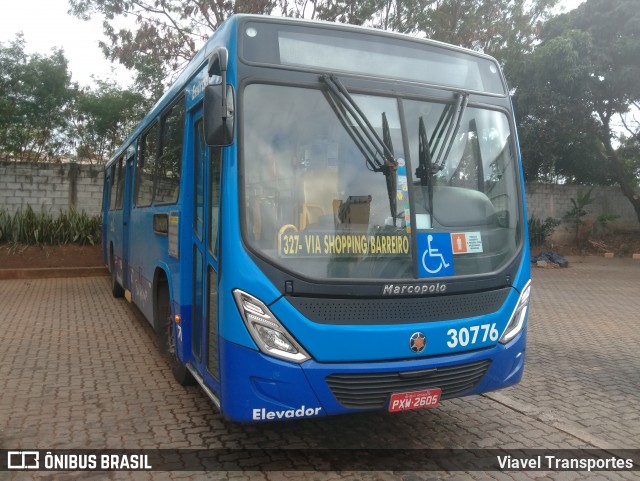 Transcbel 30776 na cidade de Belo Horizonte, Minas Gerais, Brasil, por Viavel Transportes. ID da foto: 8131358.