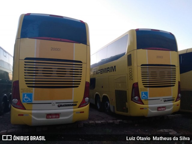 Viação Itapemirim 20001 na cidade de Curitiba, Paraná, Brasil, por Luiz Otavio Matheus da Silva. Número da foto: #8132541.