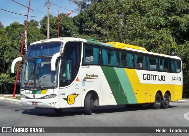 Empresa Gontijo de Transportes 14140 na cidade de Resende, Rio de Janeiro, Brasil, por Hélio  Teodoro. ID da foto: 8132636.