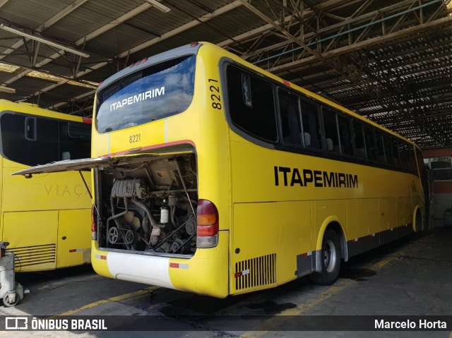 Viação Itapemirim 8221 na cidade de Rio de Janeiro, Rio de Janeiro, Brasil, por Marcelo Horta. ID da foto: 8131781.