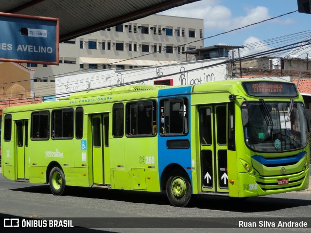 EMTRACOL - Empresa de Transportes Coletivos 03260 na cidade de Teresina, Piauí, Brasil, por Ruan Silva Andrade. Número da foto: #8134860.